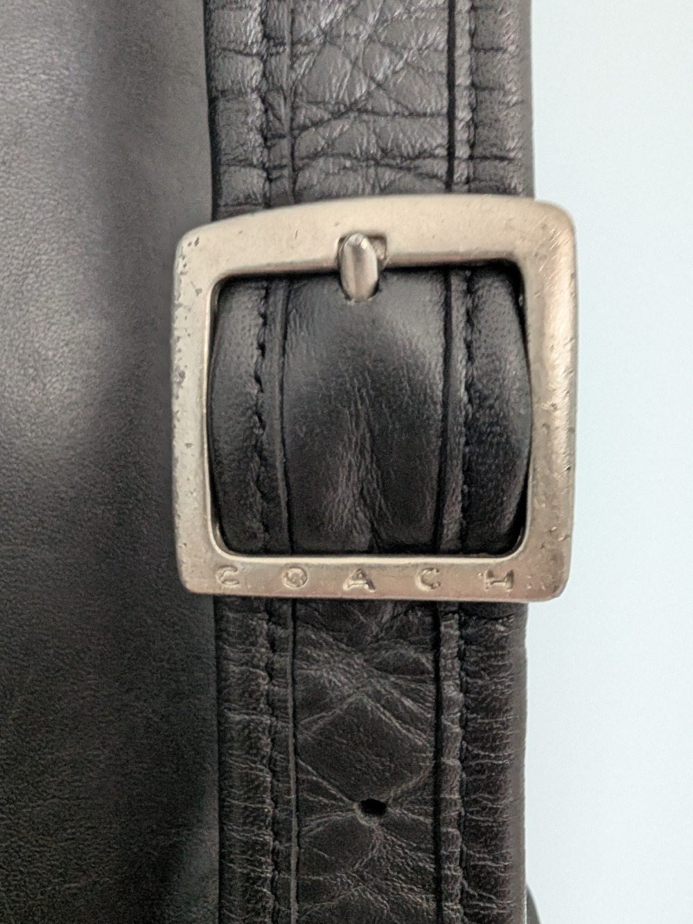 Vintage Coach Hippie Slim Flat Backpack - Picture 3 of 6